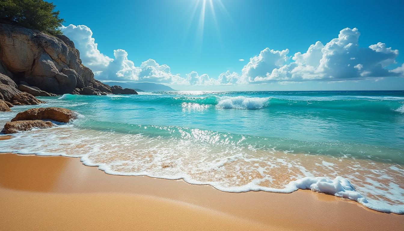 découvrez la différence entre « des eaux d'un bleu turquoise éclatant » et « des eaux turquoise » pour mieux capturer la beauté des paysages marins dans vos écrits.