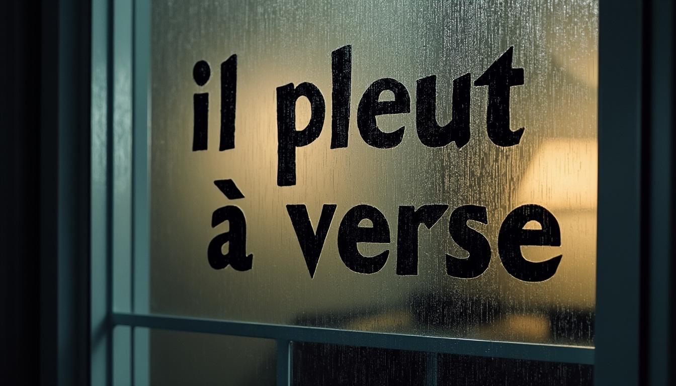 découvrez la différence entre « il pleut averse » et « il pleut à verse » et apprenez quelle expression utiliser pour parler d'une pluie battante.