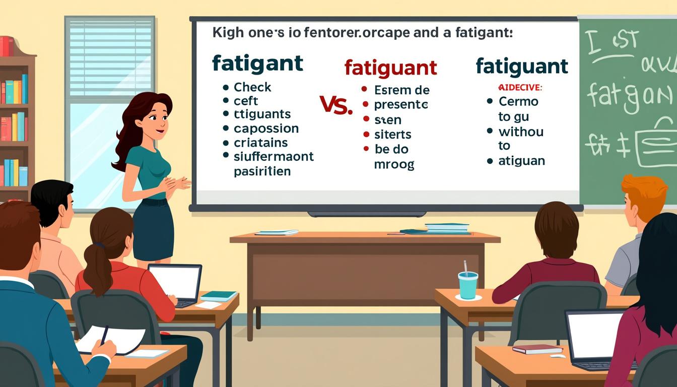 découvrez les nuances entre « fatigant » et « fatiguant » et maîtrisez les subtilités des verbes en -guer pour améliorer votre français.