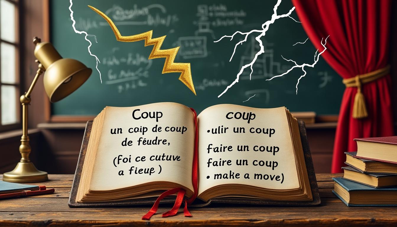 découvrez 25 expressions françaises incontournables contenant le mot 'coup' pour enrichir votre vocabulaire et mieux comprendre la langue française.