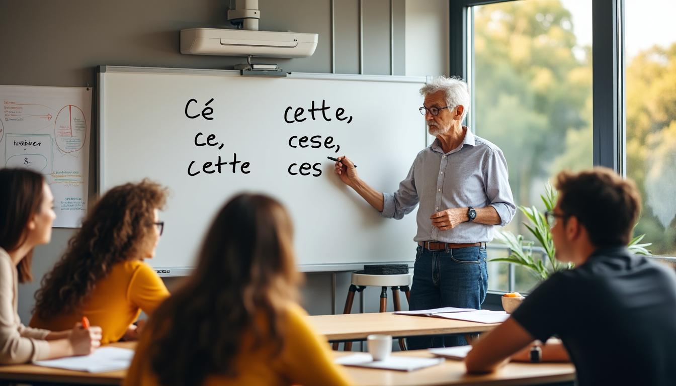 découvrez comment comprendre et maîtriser l'utilisation des démonstratifs en français : ça, ceci, cela, ce, cet, cette, ces, pour enrichir votre expression écrite et orale.