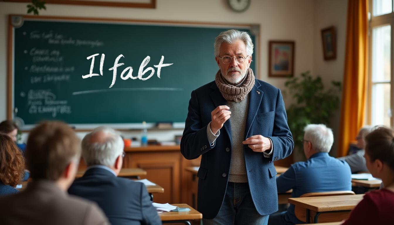 découvrez un cours complet pour maîtriser le verbe 'falloir' (il faut) en français et améliorez votre compréhension et utilisation de cette expression essentielle.