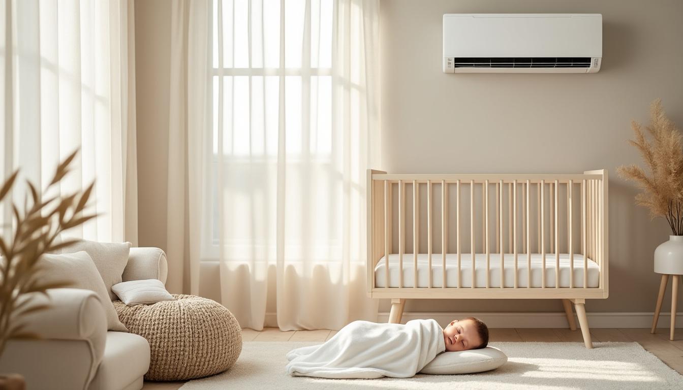 découvrez nos conseils essentiels pour installer une climatisation sûre et saine dans la chambre de votre bébé, garantissant confort et bien-être toute l'année.