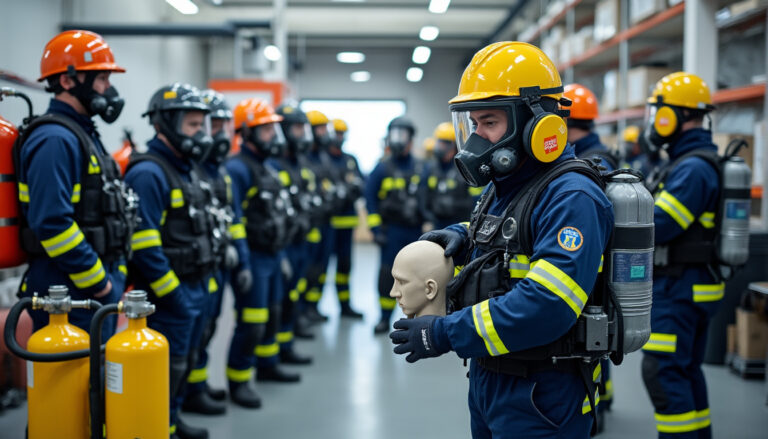 découvrez la formation complète à l'utilisation de l'appareil respiratoire isolant (ari) pour garantir votre sécurité et maîtriser les techniques d'intervention en environnements confinés.