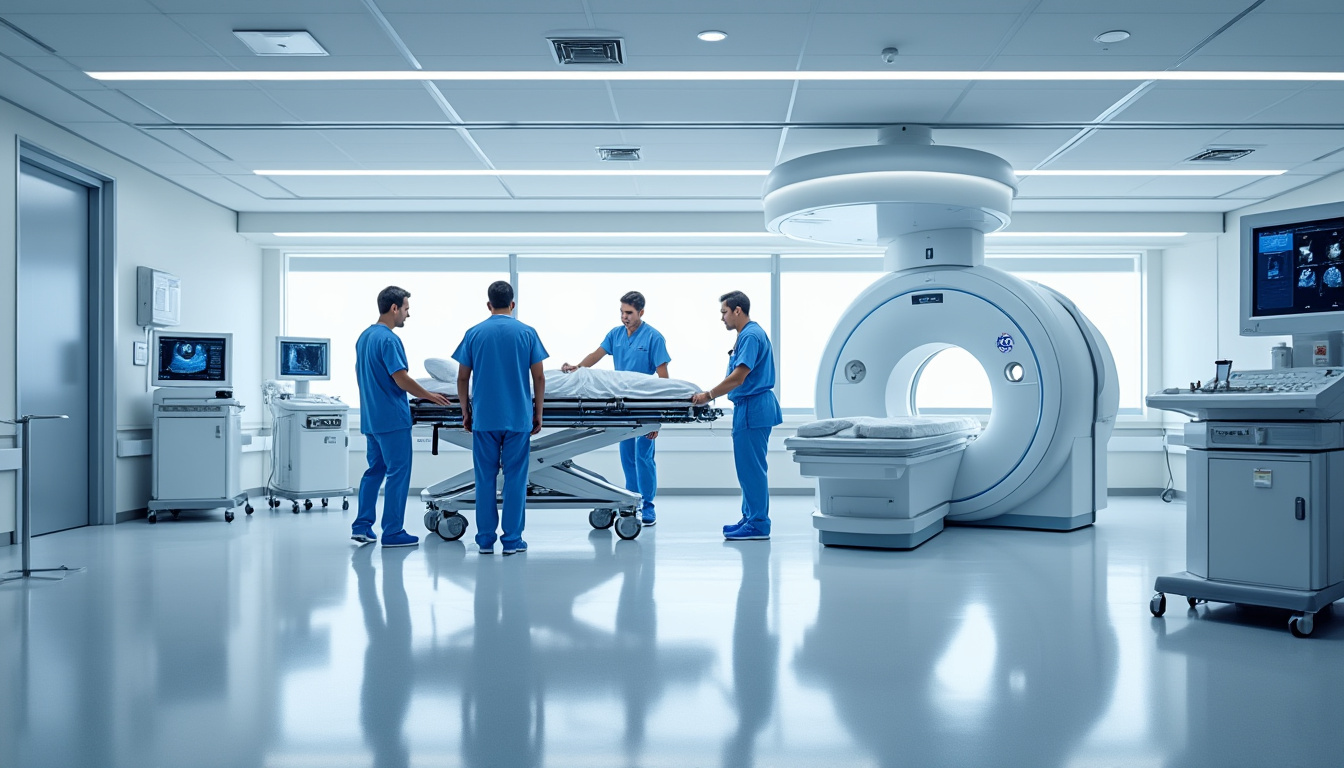 l'hôpital modernise et développe son service d'imagerie médicale afin d'améliorer la qualité et la rapidité de la prise en charge des patients.