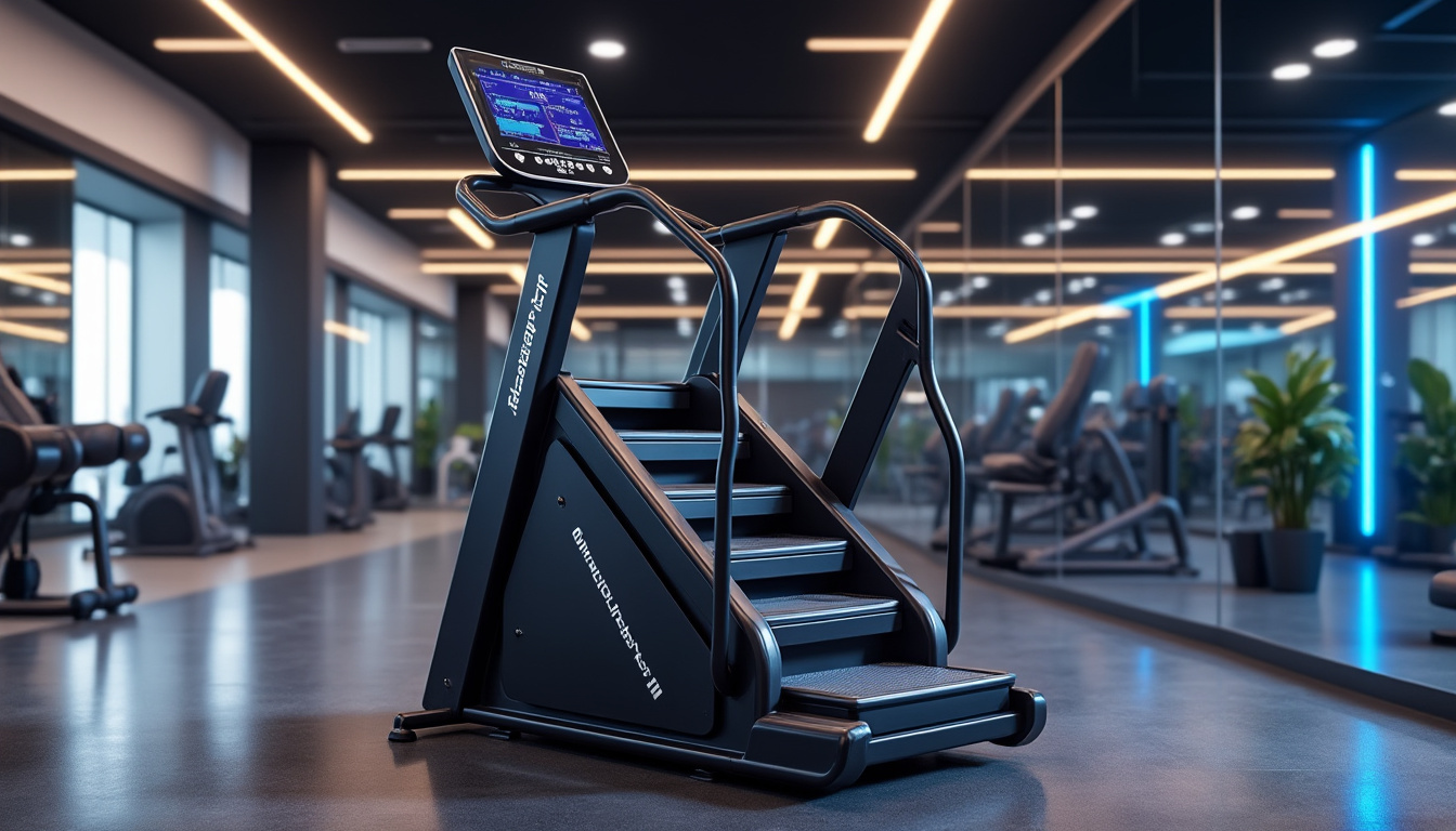 découvrez notre machine professionnelle conçue pour escalier de 8 marches, équipée d'un écran led intégré pour un contrôle précis et une utilisation optimale.