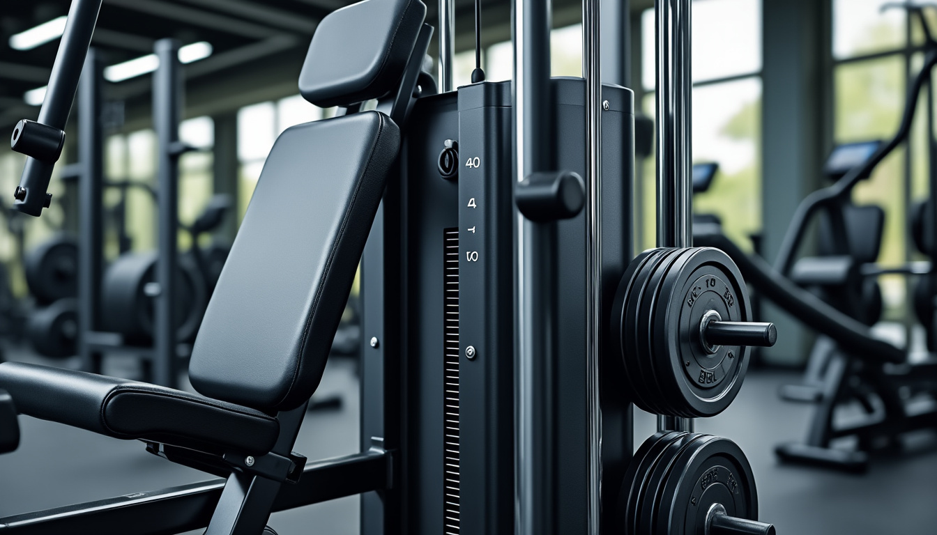 découvrez notre appareil de musculation professionnel spécialement conçu pour la shoulder press, idéal pour renforcer et sculpter efficacement vos épaules.