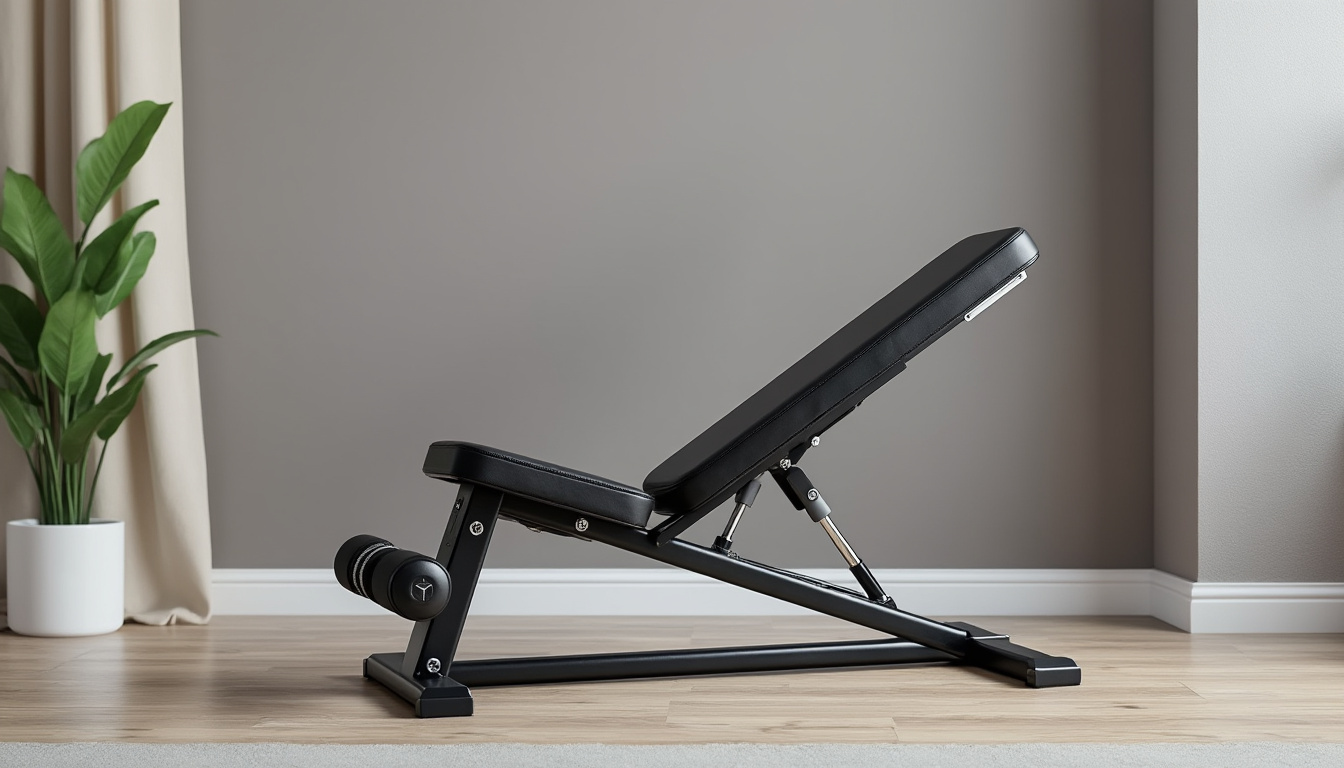 découvrez le banc ajustable powertec, idéal pour un entraînement complet des abdominaux et lombaires. polyvalent et confortable, il s'adapte à tous vos exercices pour renforcer efficacement votre corps.