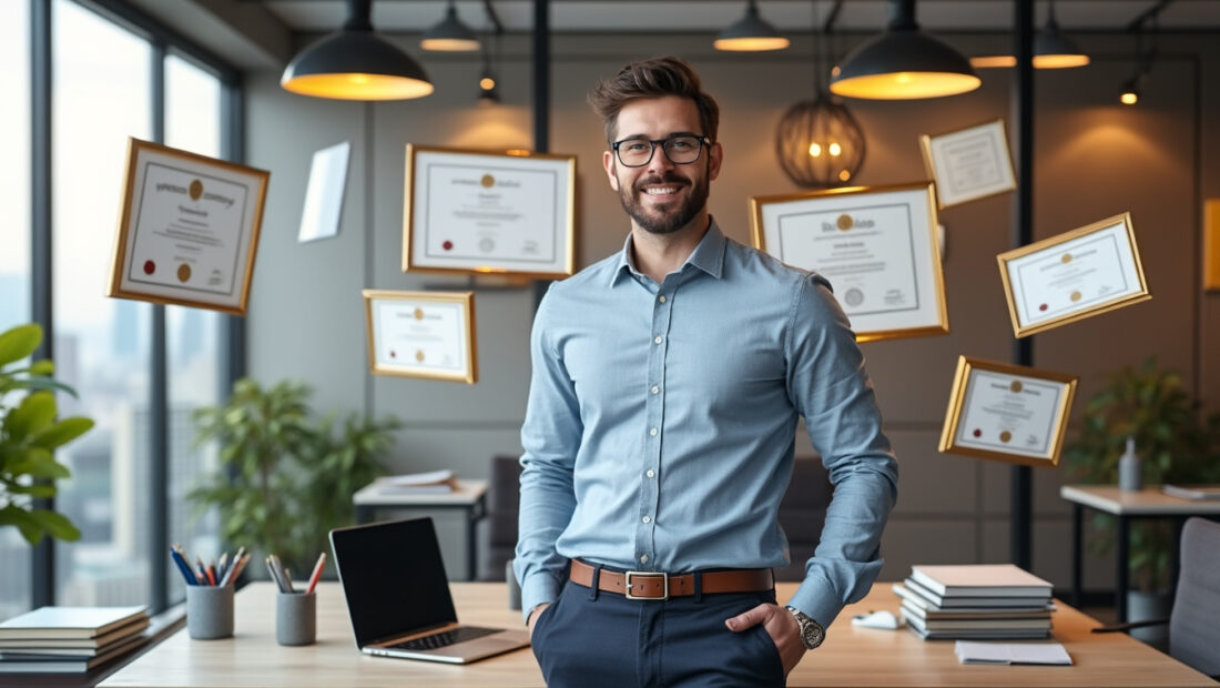obtenez toutes les certifications nécessaires pour devenir un expert reconnu dans votre domaine. collectionnez les reconnaissances et valorisez vos compétences dès aujourd'hui !