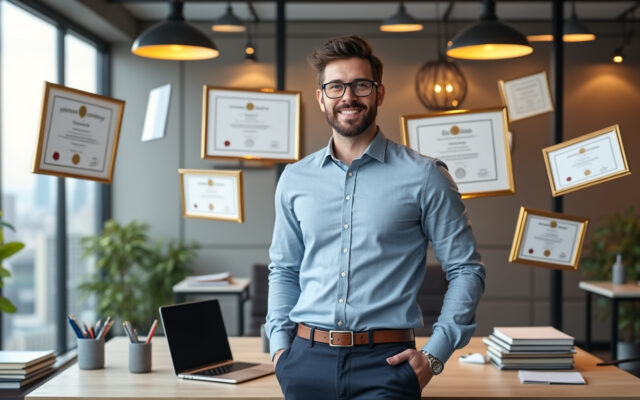 obtenez toutes les certifications nécessaires pour devenir un expert reconnu dans votre domaine. collectionnez les reconnaissances et valorisez vos compétences dès aujourd'hui !
