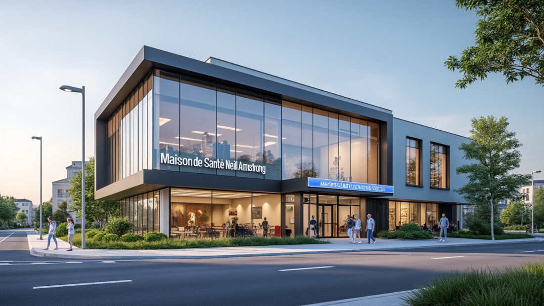 maison de santé neil armstrong, votre centre médical au 8 rue neil armstrong, le grand-quevilly, offrant des soins de qualité avec des professionnels de santé expérimentés.