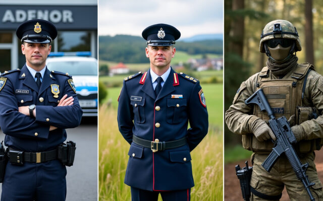 découvrez les parcours distincts et les spécificités des métiers de la police, de la gendarmerie et de l'armée pour mieux comprendre leurs rôles et missions.